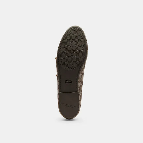 Mary Jane Double-Strap Signature Jacquard
